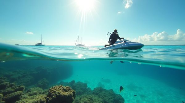 Come migliorare il snorkeling con un seascooter